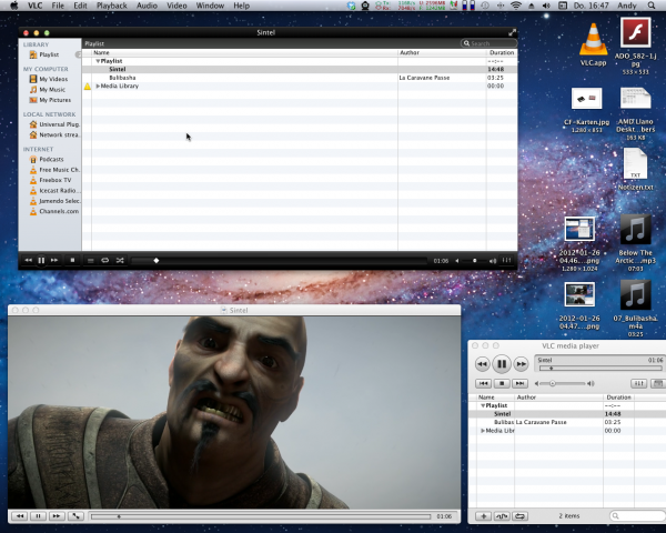 ... der Playlist gewechselt.